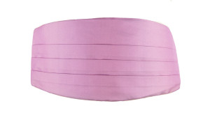 SOLID Lavender Pink ceinture de smoking