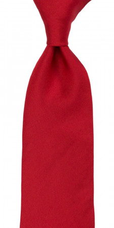 SOLID Light red cravate classique