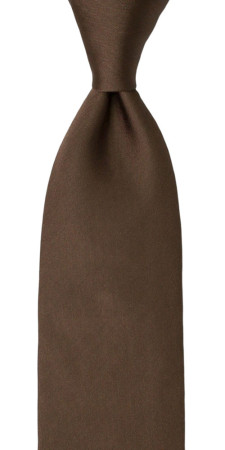 SOLID Light umber cravate