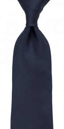 SOLID Navy blue cravate classique