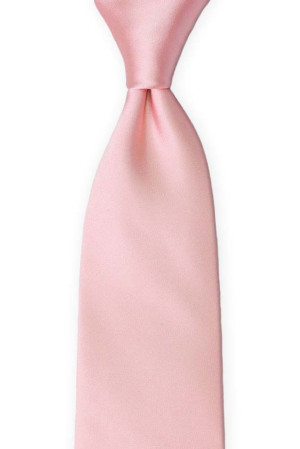 SOLID Pale pink cravate
