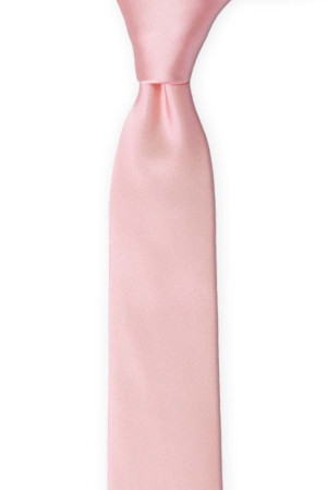 SOLID Pale pink cravate pour enfant medium