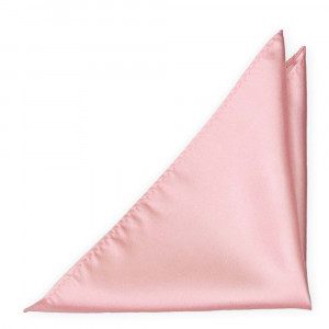 SOLID Pale pink pochette de costume