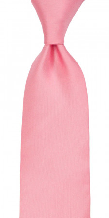 SOLID Pink cravate classique