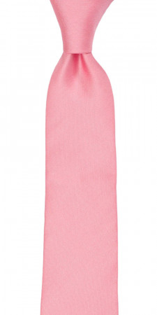 SOLID Pink cravate slim