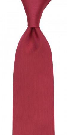 SOLID Raspberry cravate