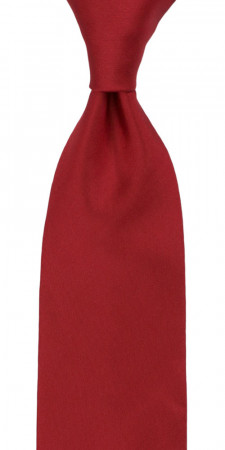 SOLID Red cravate