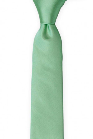 SOLID Seafoam turquoise cravate slim