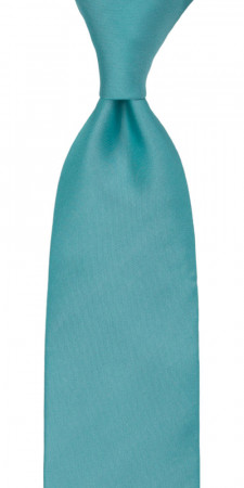 SOLID Turquoise cravate