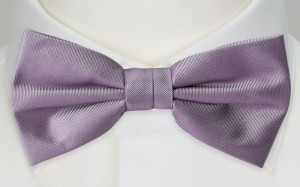 SOLID Violet nœud papillon pré-noué