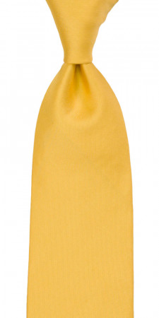 SOLID Yellow cravate classique