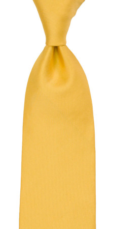 SOLID Yellow cravate