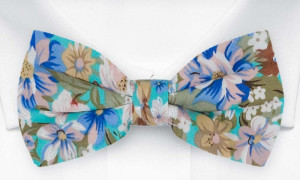 SPIFFYTOP Turquoise nœud papillon