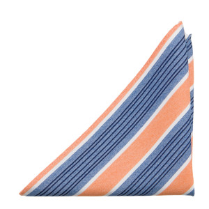 SPONTANEOUSSTRIPES ORANGE pochette de costume
