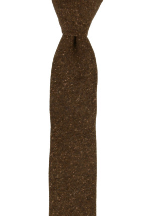 SPRACKLIG BROWN cravate slim