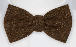 SPRACKLIG BROWN nœud papillon pré-noué