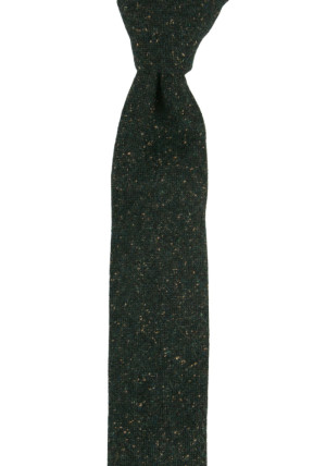 SPRACKLIG DARK GREEN cravate slim