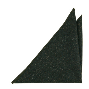 SPRACKLIG DARK GREEN pochette de costume