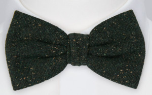 SPRACKLIG DARK GREEN nœud papillon pré-noué