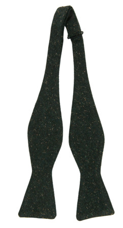 SPRACKLIG DARK GREEN nœud papillon à nouer