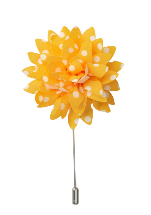 STAR DOT SUNFLOWER YELLOW épinglette