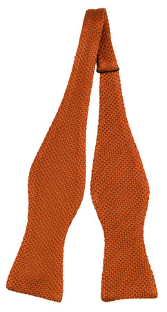 STIMMA Orange nœud papillon à nouer