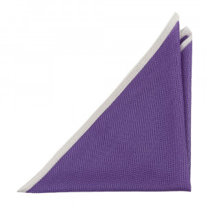 STIMMA Purple pochette de costume