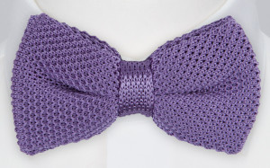 STIMMA Purple nœud papillon pré-noué