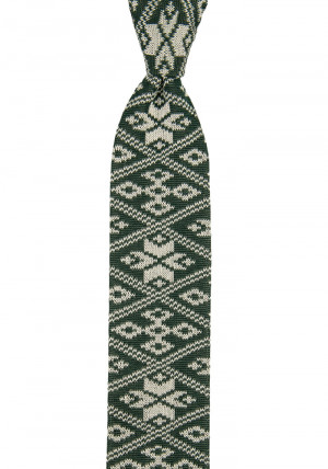 STOCKINETTE GREEN cravate slim