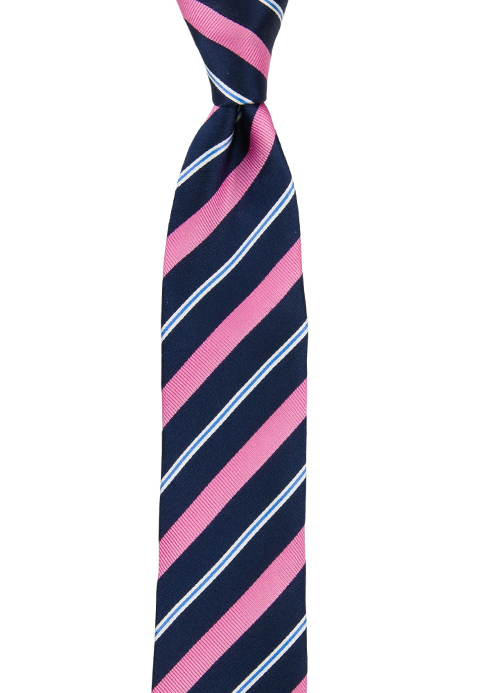 STRIPEFORWARD PINK cravate slim
