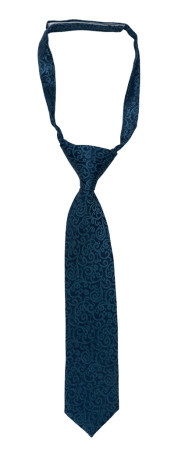 SWANKY BLUE petite cravate enfant pré-nouée