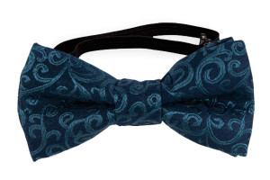 SWANKY BLUE nœud papillon bébé
