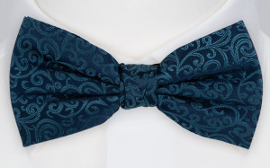 SWANKY BLUE nœud papillon pré-noué