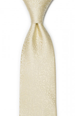 SWANKY Champagne cravate classique