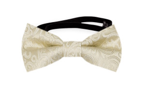 SWANKY Champagne nœud papillon bébé