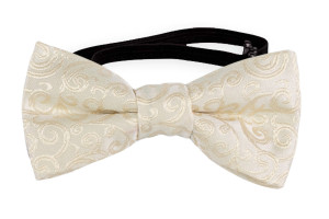 SWANKY IVORY nœud papillon bébé