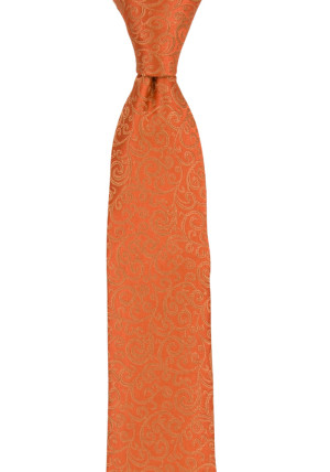 SWANKY ORANGE cravate pour enfant medium