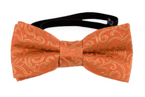 SWANKY ORANGE nœud papillon bébé