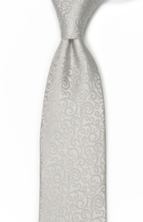 SWANKY Silver cravate