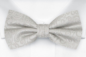 SWANKY Silver nœud papillon