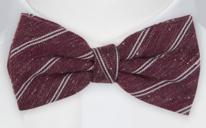 TAKENFORGRANTED WINE RED nœud papillon pré-noué