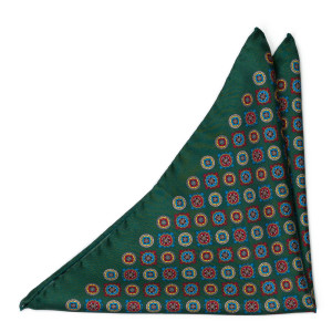 TAPPETINO Green pochette de costume