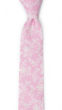 THUMBELINA Pink cravate slim