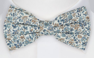 TIETHEBINDS LIGHT BLUE nœud papillon pré-noué