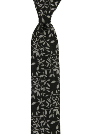 TJOHEJ GREY cravate pour enfant medium