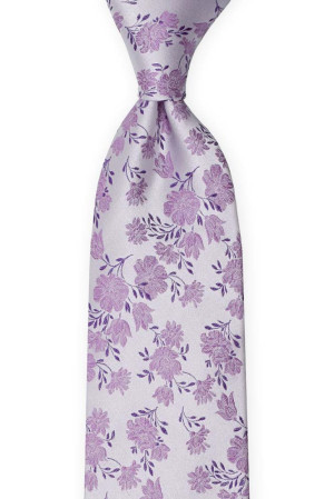 TOSSBLOSSOM Powder purple cravate classique