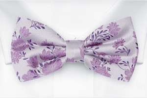 TOSSBLOSSOM Powder purple nœud papillon