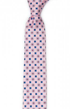 TRIFOGLEZZA Pink cravate slim