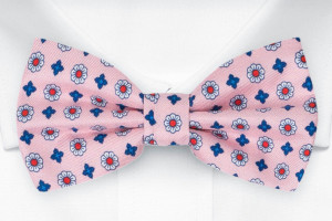 TRIFOGLEZZA Pink nœud papillon