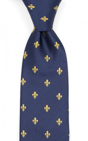 TRILLIAN Blue cravate classique